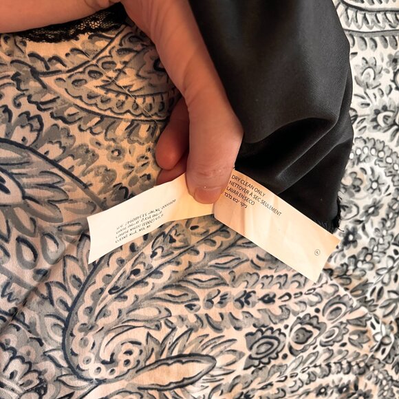 Dex black dress - lace - 2 tiers -  size XL - Picture 9 of 10